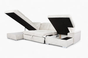 U-sovesofa NEBRASKA - Beige