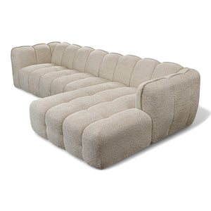 Sofa med sjeselong ELLA - Egon 26