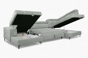 U-sovesofa ASTI - Coral 75