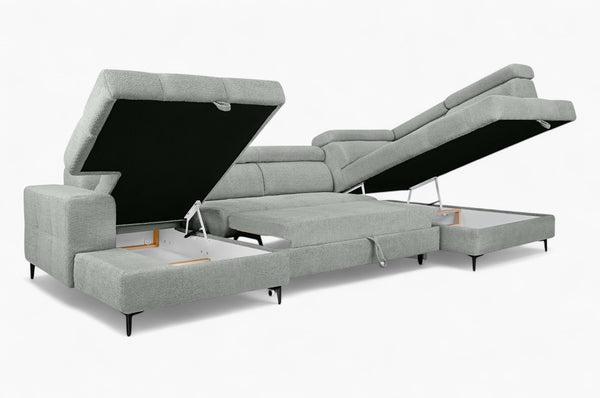 U-sovesofa ASTI - Coral 75