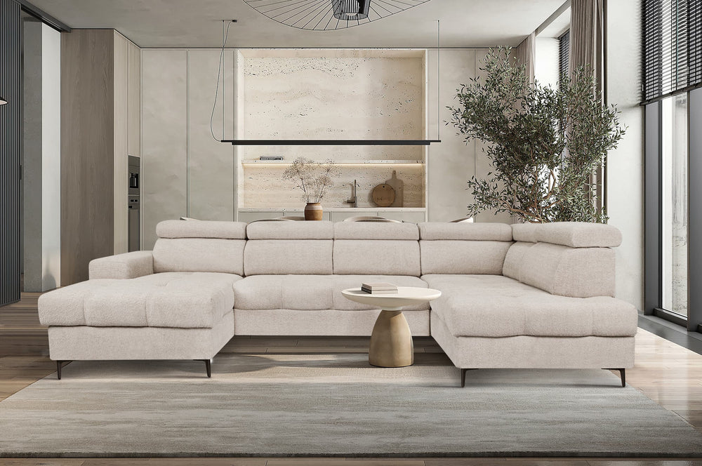 U-sovesofa ASTI - Coral 50