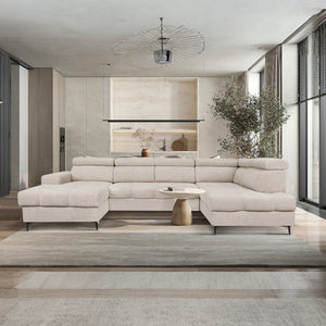U-sovesofa ASTI - Coral 50