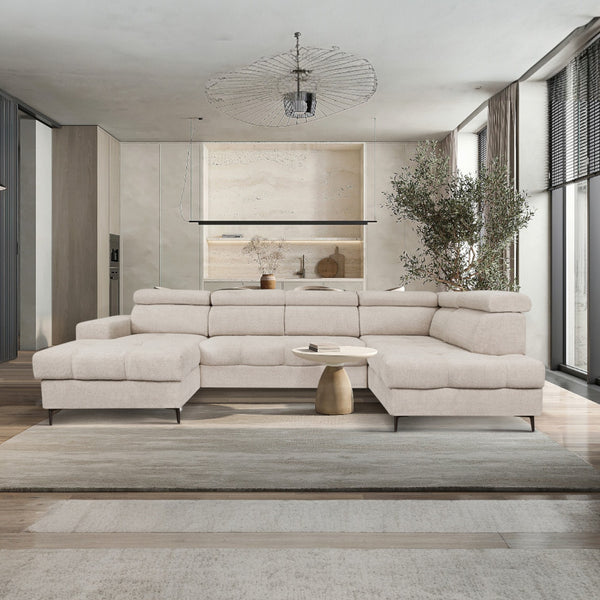U-sovesofa ASTI - Coral 50