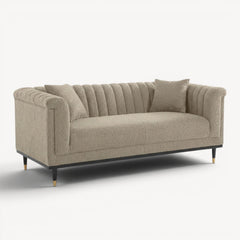 2 - seter sofa Chamby beige stoff - Sengero