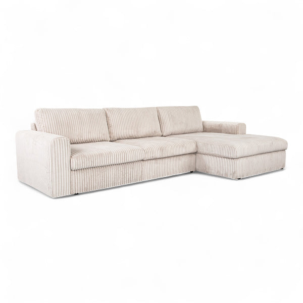 Sofa med sjeselong PERLA - Velo 22