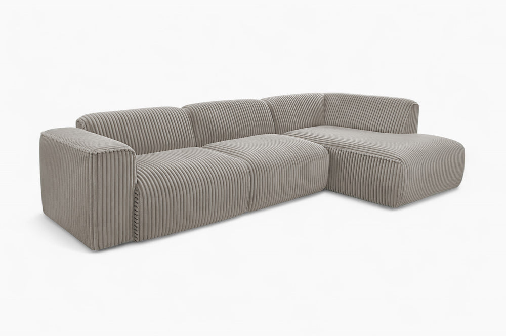 Hjørnesofa MADEA - Velo - Grå