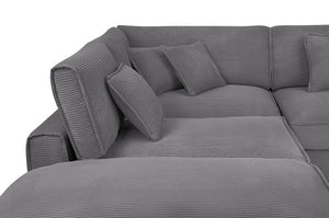 Hjørnesofa Lincoln - Grå