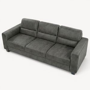 3 - seter sofa antrasitt mikrofiber - Sengero