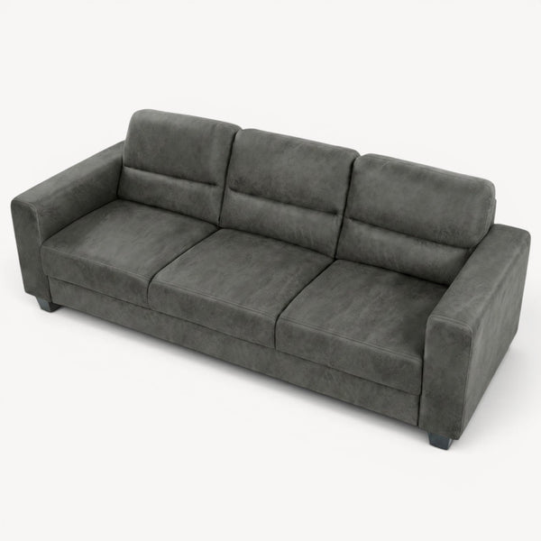 3 - seter sofa antrasitt mikrofiber - Sengero