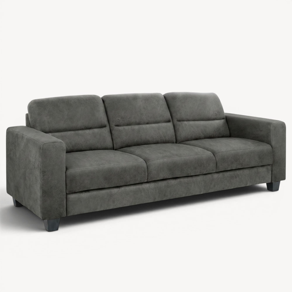 3 - seter sofa antrasitt mikrofiber - Sengero