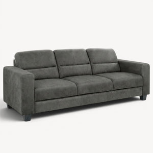 3 - seter sofa antrasitt mikrofiber - Sengero
