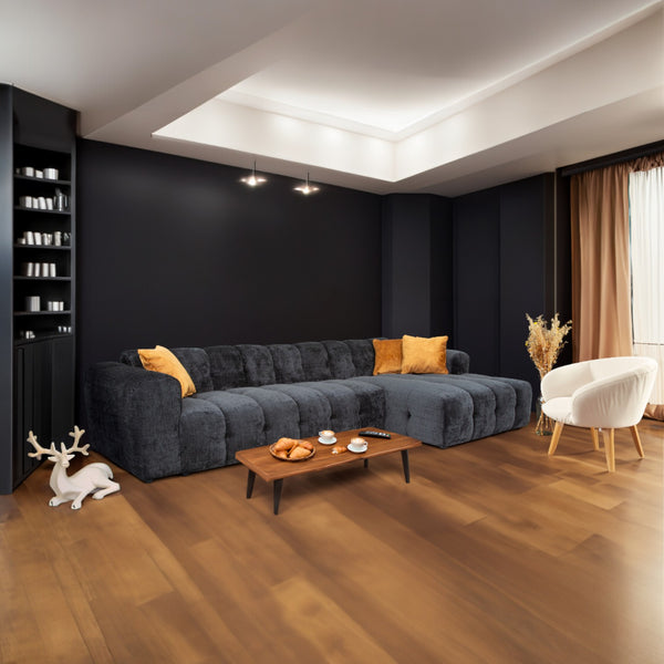 Sofa med sjeselong CLOUD - Marbella 19 - Høyrevendt