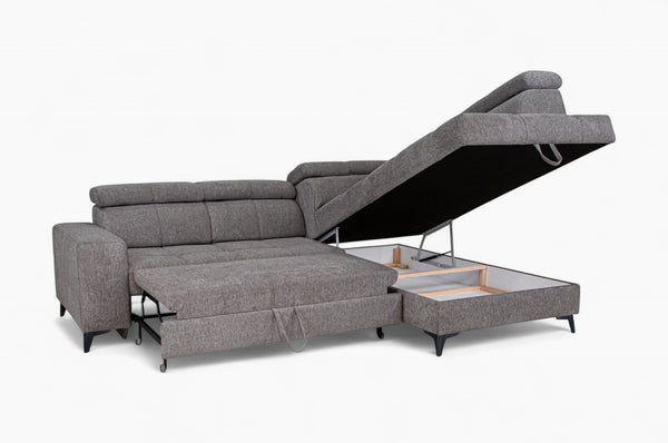 Hjørnesofa SAHARA - Glow 05 - Høyrevendt