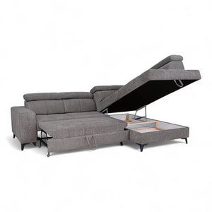 Hjørnesofa SAHARA - Glow 05 - Høyrevendt