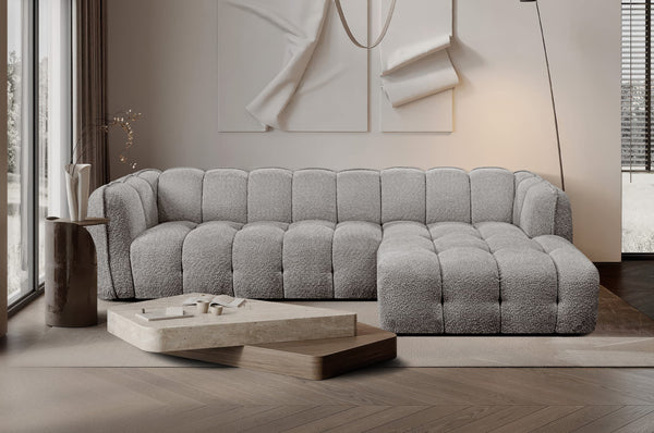 Sofa med sjeselong ELLA - Egon 05