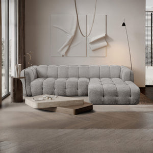 Sofa med sjeselong ELLA - Egon 05