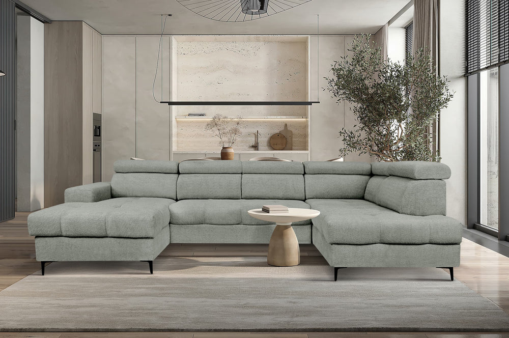 U-sovesofa ASTI - Coral 75