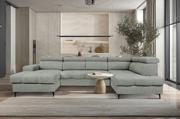U-sovesofa ASTI - Coral 75