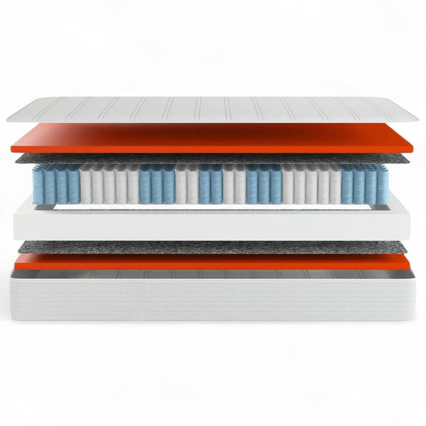 Vendbar madrass Dynamic - 25 cm høyde - Medium