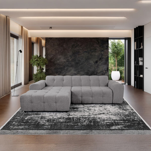 Sofa med sjeselong JUNO - Egon 11