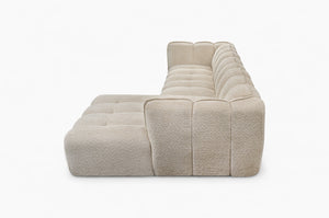 Sofa med sjeselong ELLA - Egon 26