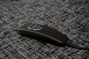 U-sofa ELETRA med elektrisk skyvedel - Imo 55
