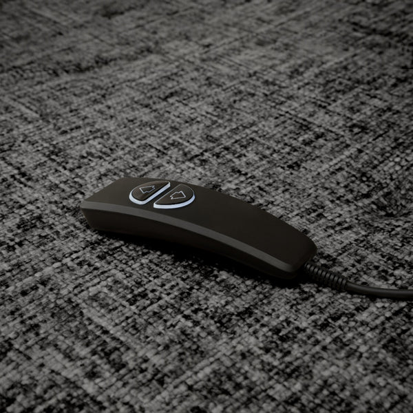 U-sofa ELETRA med elektrisk skyvedel - Imo 55