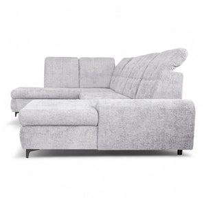 U-sovesofa BELLA - Coral 70 - Venstrevendt