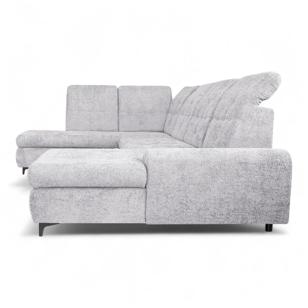 U-sovesofa BELLA - Coral 70 - Venstrevendt