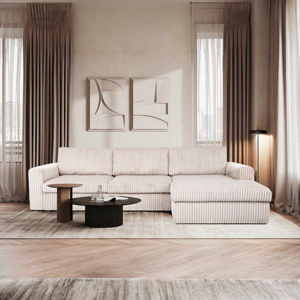 Sofa med sjeselong PERLA - Velo 22