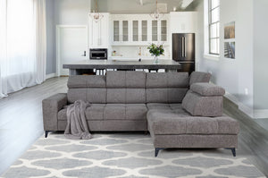 Hjørnesofa SAHARA - Glow 05 - Høyrevendt