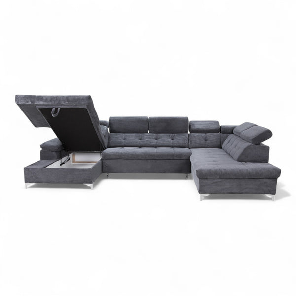 U-sovesofa SATIRA - Poso 22 - Høyrevendt