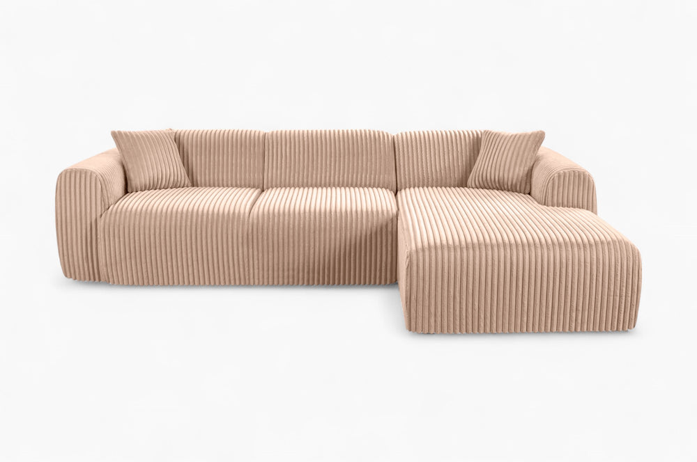 Sofa med sjeselong TAMARA - Velo 30