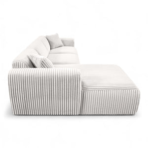 Sofa med sjeselong TAMARA - Velo 03