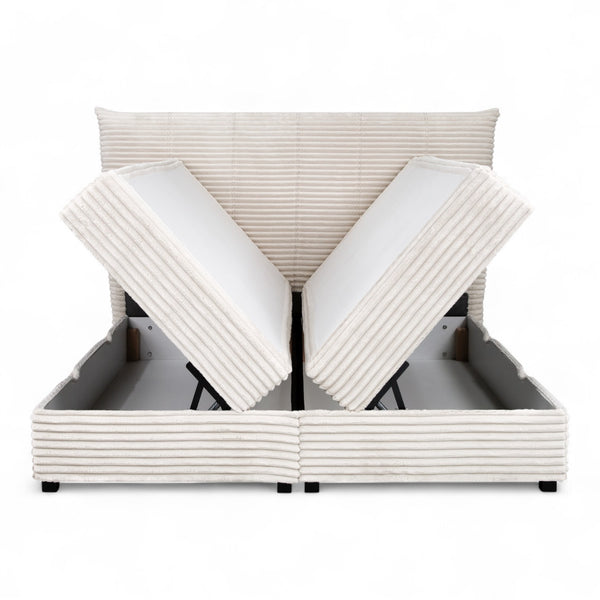 Kontinentalseng PAULA med toppmadrass