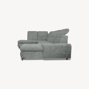 Bella - Venstrevendt U-formet hjørnesovesofa i grå