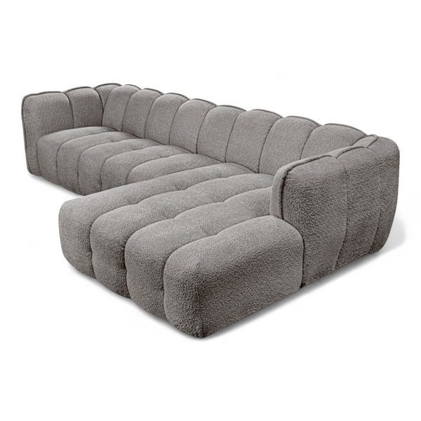 Sofa med sjeselong ELLA - Egon 05