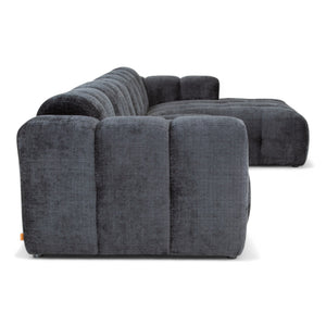 Sofa med sjeselong CLOUD - Marbella 19 - Høyrevendt