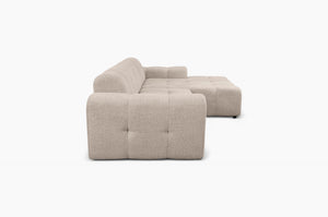 Sofa med sjeselong JUNO - Egon 26