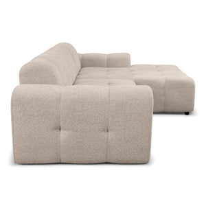 Sofa med sjeselong JUNO - Egon 26