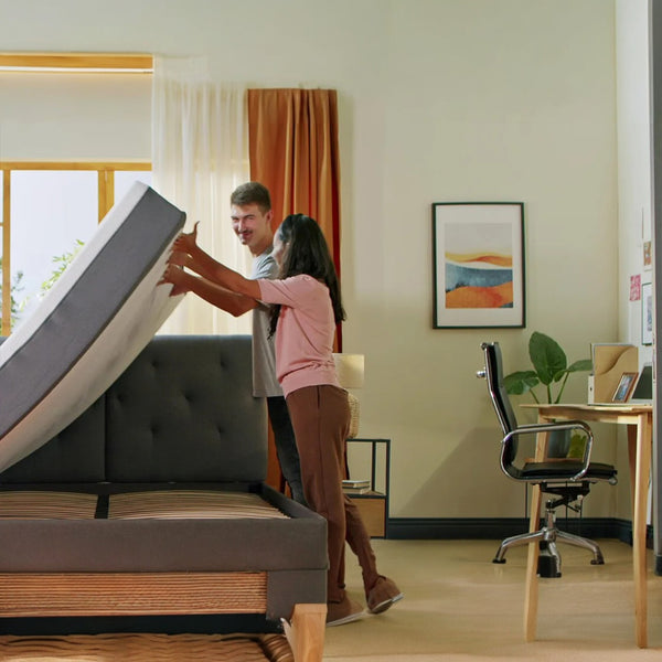 Vendbar madrass Emma® Classic Flip - Medium/Fast - Høyde 25 cm