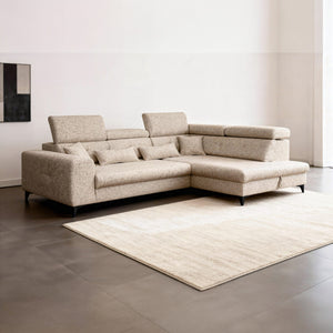 Hjørnesofa ELETRA med elektrisk skyvedel - Imo 10