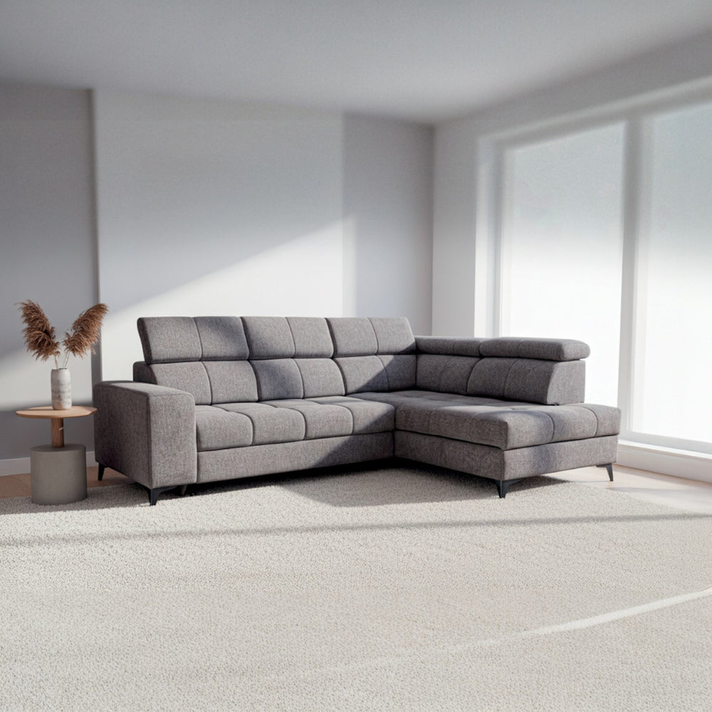 Hjørnesofa SAHARA - Glow 05 - Høyrevendt