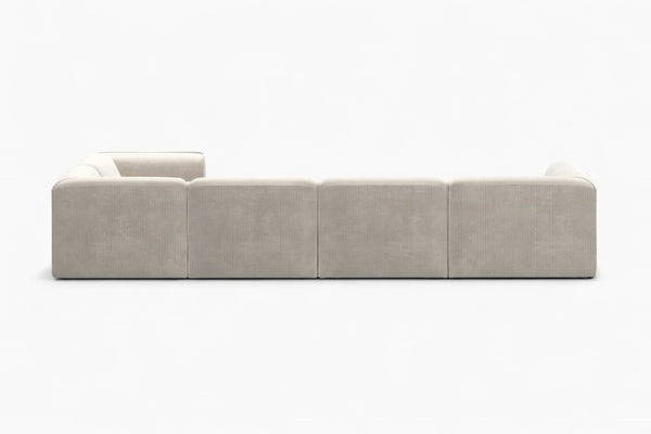 Modulsofa U-form MADEA - Poso - Beige