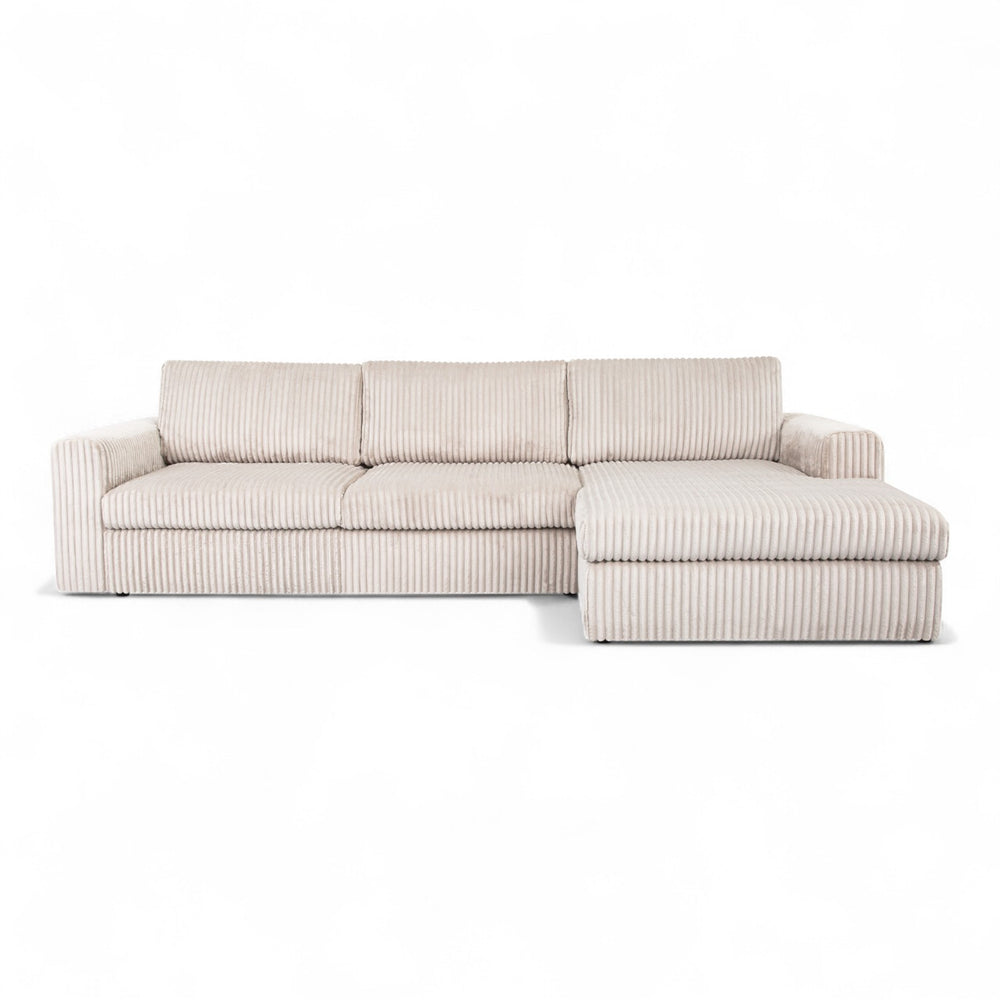 Sofa med sjeselong PERLA - Velo 22