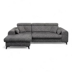 Sofa med sjeselong ELETRA med elektrisk skyvedel - Imo 55