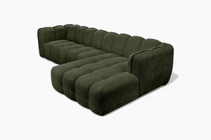 Sofa med sjeselong ELLA - Dress Me 19