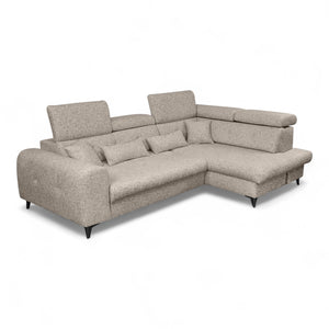 Hjørnesofa ELETRA med elektrisk skyvedel - Imo 10