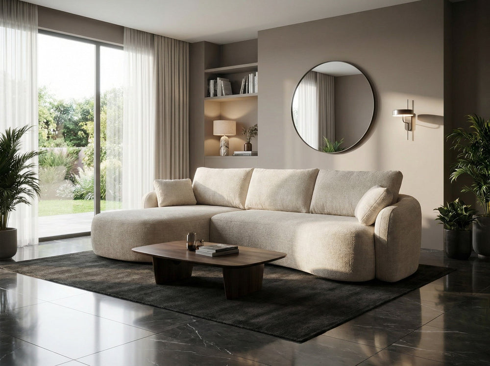AMIRA sofa med sjeselong - Sengero