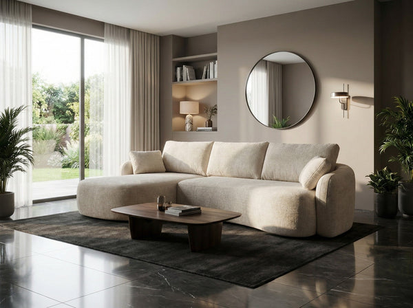 AMIRA sofa med sjeselong - Sengero